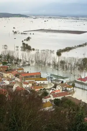 Só 20% das infraestruturas elétricas danificadas pela depressão Kristin já foram desmontadas